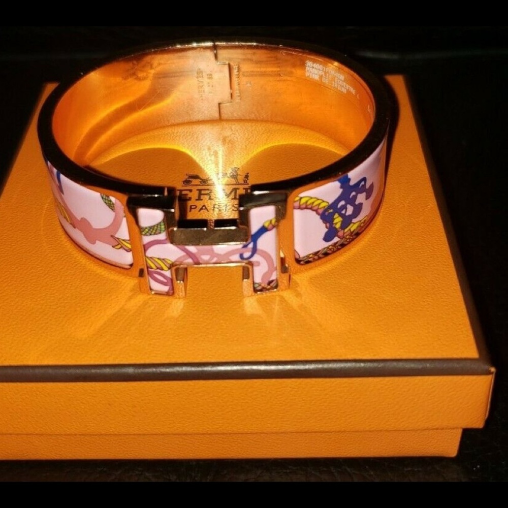 Hermes Clic Clac H Panoplie Equestre Bracelet New